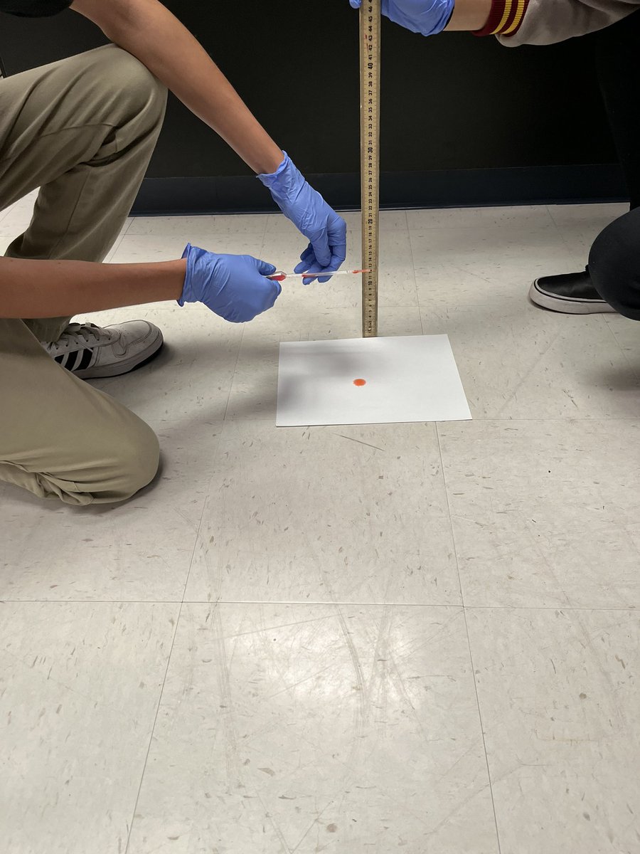 beglisapayev's tweet photo. #PLTW #BIOMEDICAL “Blood Spatter Analysis,” activity done. https://t.co/ZM0oDU1FAx