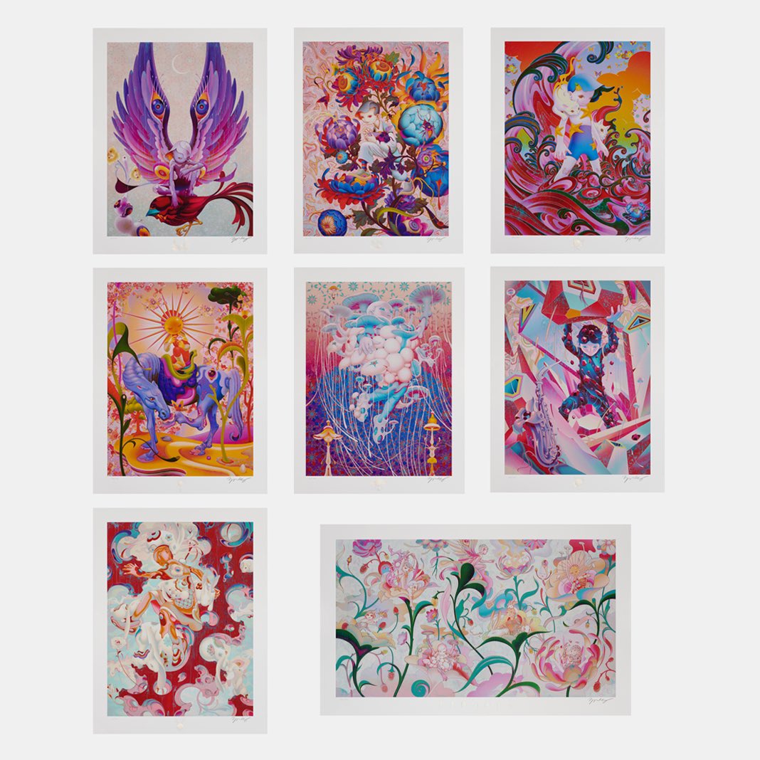 BTS x James Jean SEVEN PHASES Poster set np.gov.lk