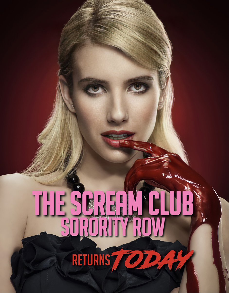 TheScreamClub's tweet image. The Scream Club Returns TONIGHT At 8/9c. 🔪