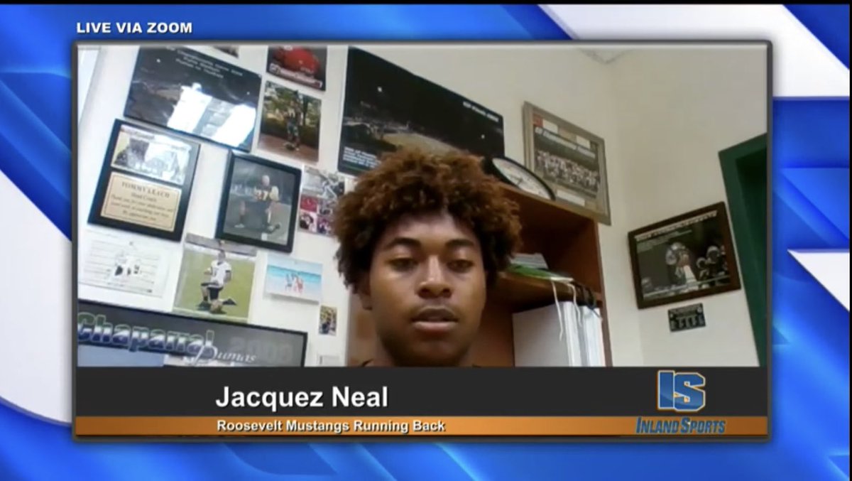 🏈 Roosevelt RB Jacquez Neal went for 200 rushing yards &amp; 3 TDs in the Mustangs come-from-behind playoff win vs San Clemente!
📺 Check out Jacquez on the show: youtu.be/tj4tTTVGYNQ