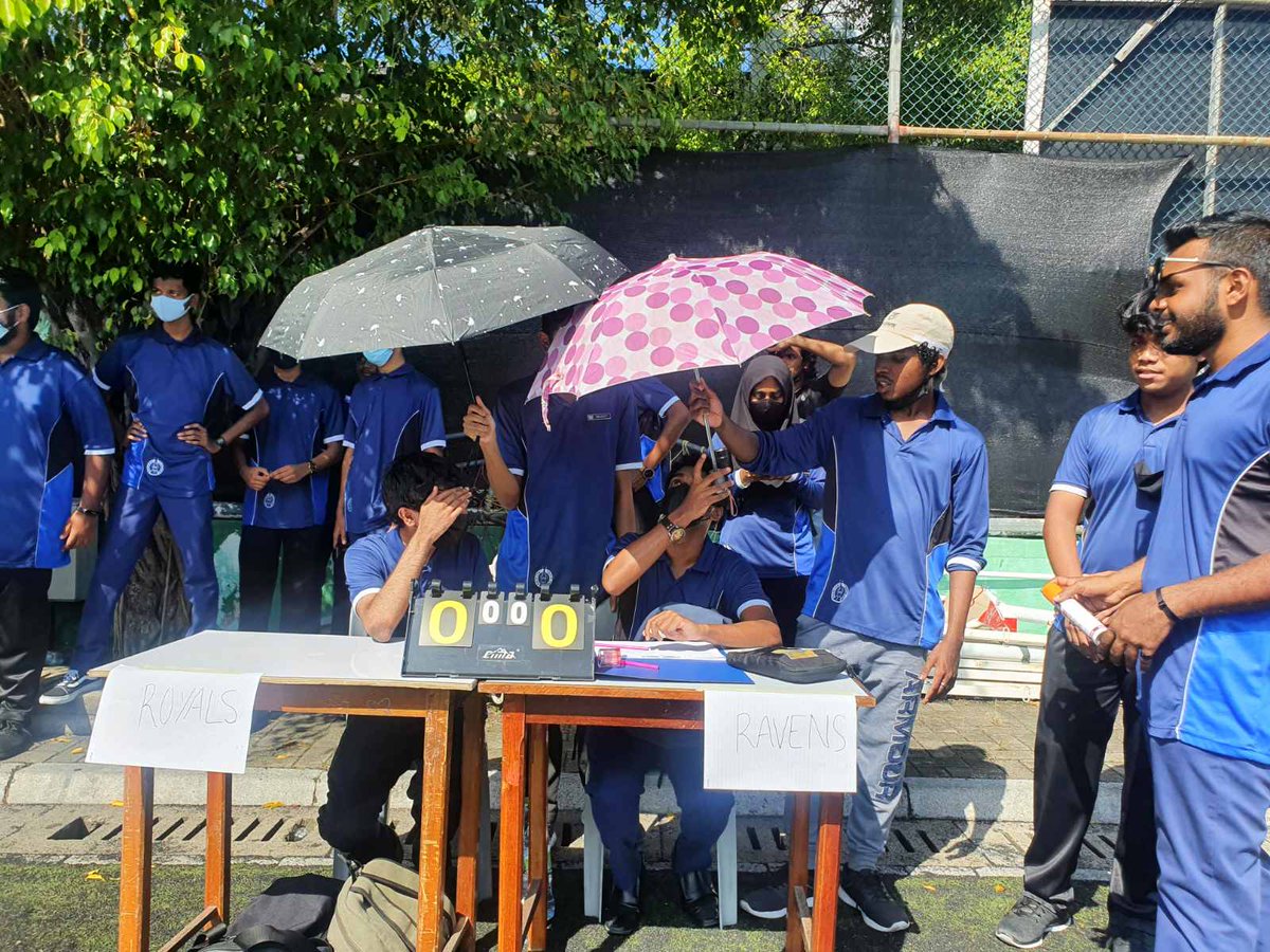 CHSE_HighSchool's tweet photo. CHSE FUTSAL TOURNAMENT ONGOING AT FAM TURF GROUNDS. #Goodluck #goodteamspirit #Fairplay
#inspire #extraactivities #LeadershipDevelopment @MoEdumv https://t.co/4hv3UgrJJO