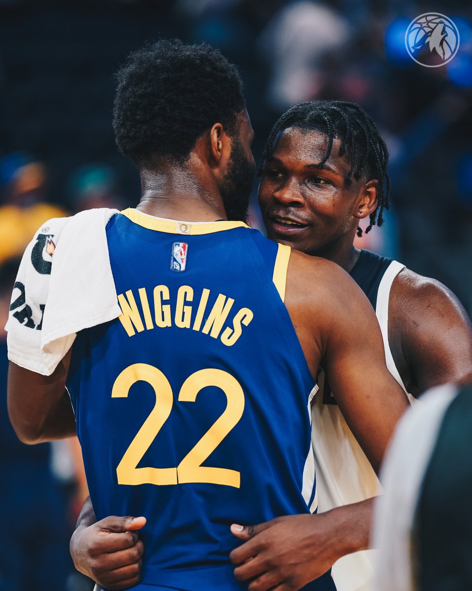 Timberwolves's tweet photo. respect @warriors https://t.co/4DMKR5pO2t