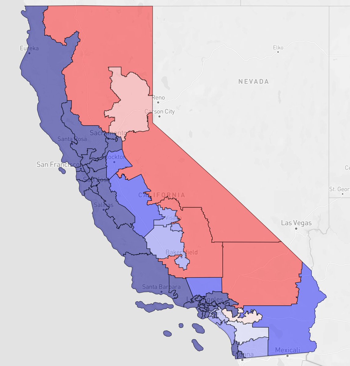 DamonMag's tweet photo. If the draft #redistricting lines hold, these California Republicans would be in worse shape:

Nunes (#CA22)
Garcia (#CA25)
Calvert (#CA42)
Steel (#CA48)
Issa (#CA50) https://t.co/4lnx0HI8GQ