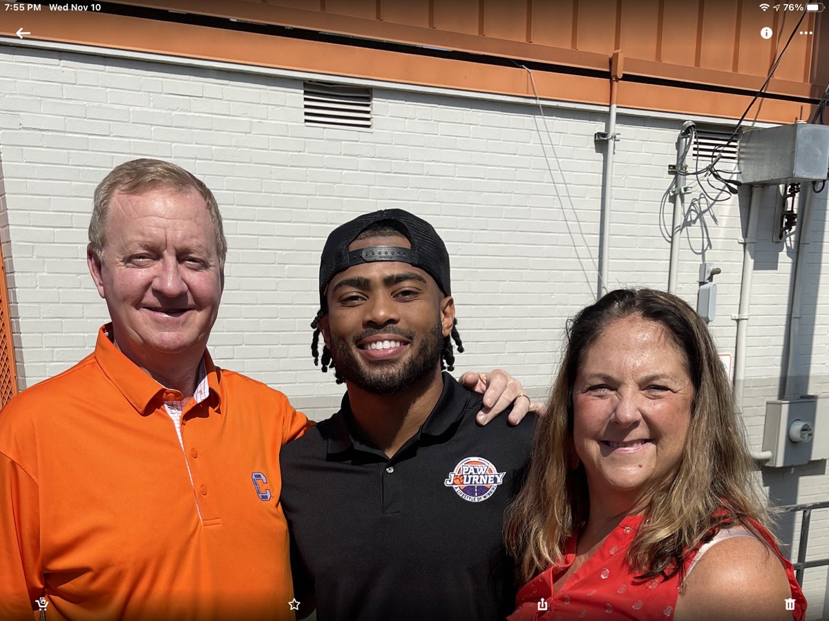 Congrats @D_Rench_ for being named to the Semifinalist list for Collegiate Man of the Year.  There is NO one that deserves this award more than you our friend.  Bob and I love you.