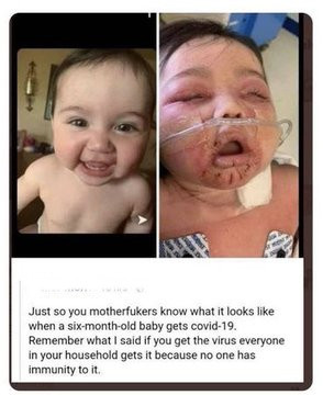 time4kind's tweet photo. Children are dying because DeSantis is lying. #DeathSentenceDeSantis #DeathSantis
#GovernorsOfDeath #GhoulGreg #RabidAbbott
We finally said Lies! Time to say Murder . Crime .
#Vax4TheChildren .. #VaxMask https://t.co/AhhGcNpn4x
