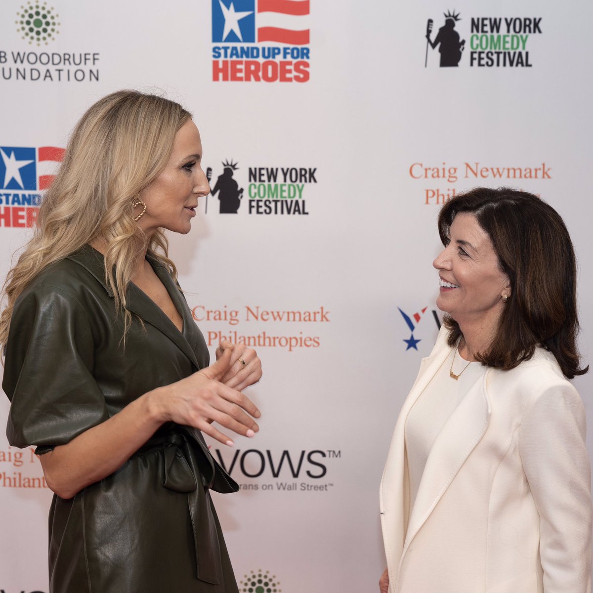 Governor Hochul chats with Nikki Glaser