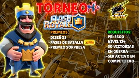 UnityPowerPE's tweet image. #Noticia
#ClashRoyale
#Supercell 
inscripciones abiertas 

⚠️REQUISITOS :
-Pertenercer en el clan
-Tener record 6.000
-Win guerra 100
-5 RT 
- Tener WhatsApp Obligatorio
@AyudasRtt
@RT_GaimingGG @KAMI_Clash @PromotionsXo @PromotionsXo @ComunidadPE_CR @RT_GaimingGG
@AyudasRtt