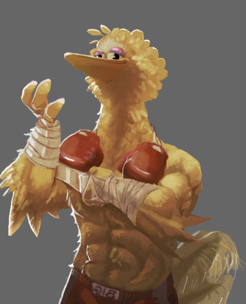 “Sesame Street was brought to you today by the letter “C” for “chingasos”. Catch these feathers Ted Cruz” - B. Bird