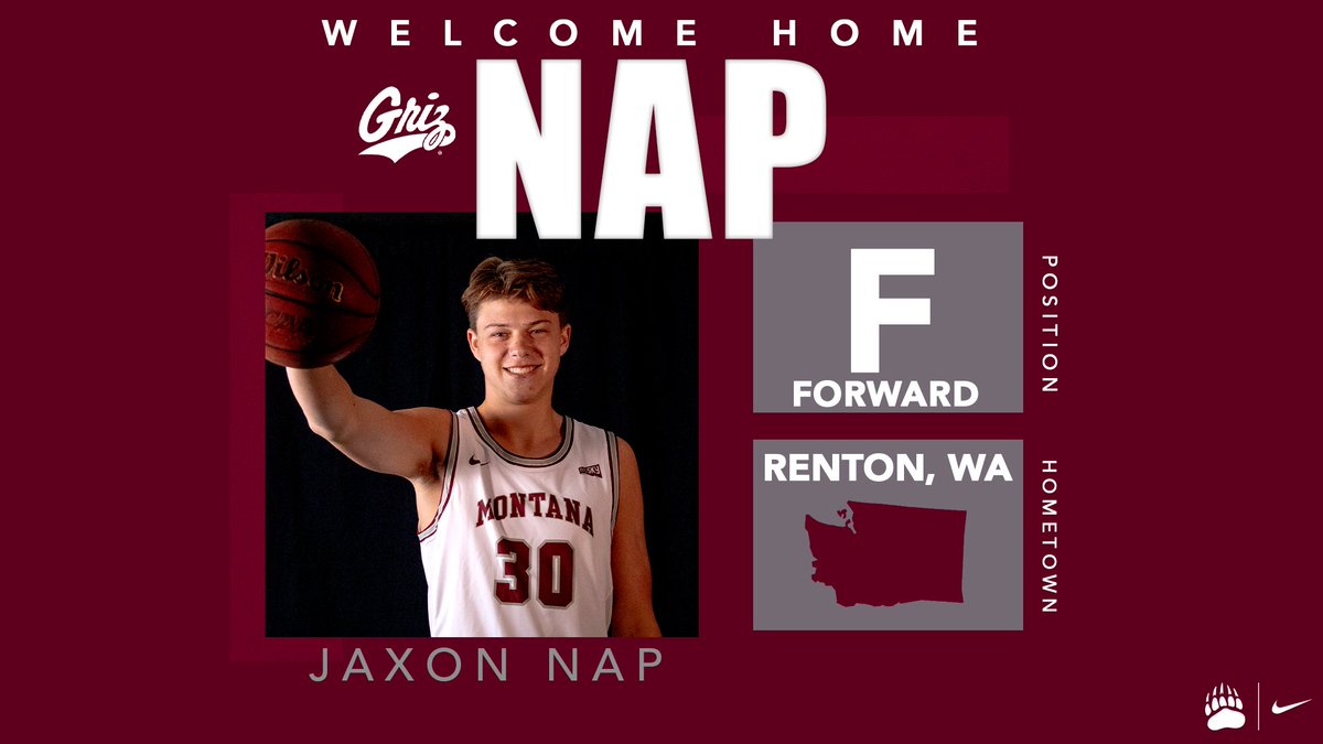 We've got another! Welcome to Missoula, <a href="/JaxonNap/">Jaxon Nap</a>!

#GrizHoops #NSD21 #GoGriz