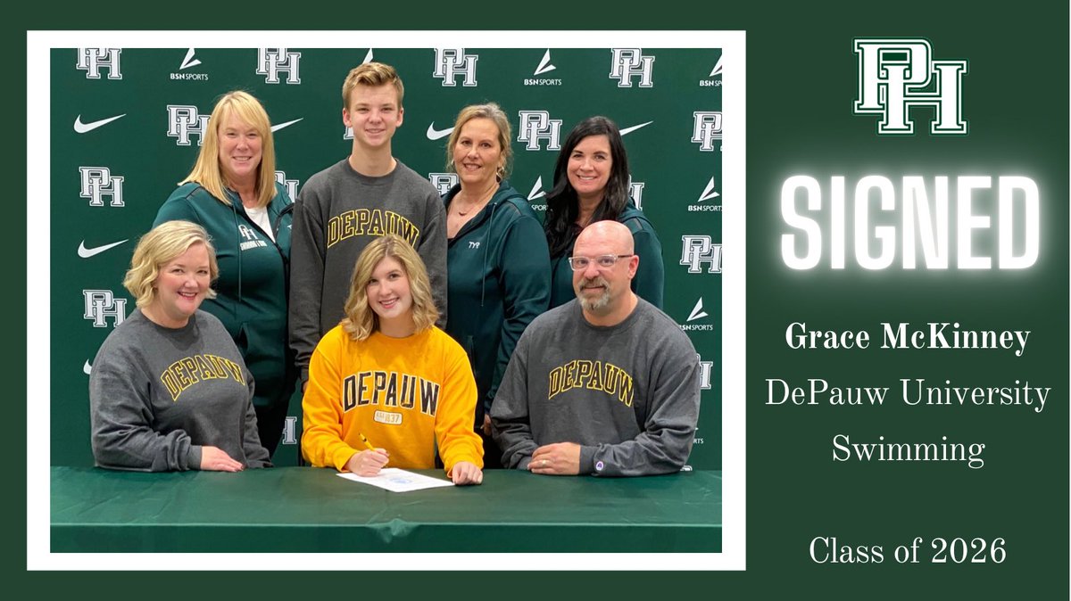PHHSAthletics's tweet image. Congrats Grace!  ⁦@PHHSswimming⁩ ⁦@DePauwWswim⁩