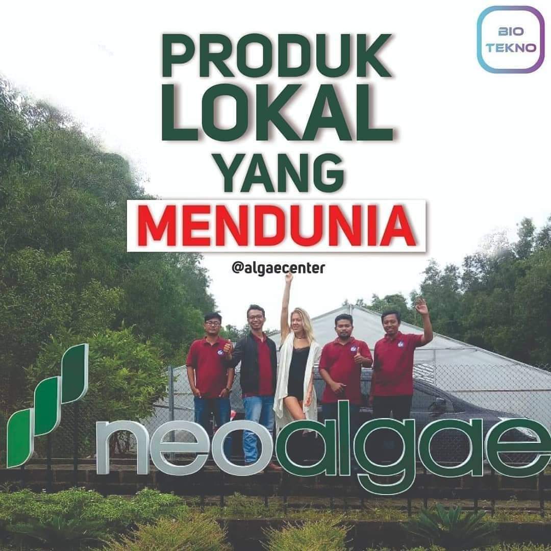 maswanpur's tweet photo. 🍃 Produk Lokal yg MENDUNIA 🍂
NEOALGAE Spirulina dari BIOTEKNO Algae Center.

Produk Asli 💯% Karya Anak Bangsa Terbaik
Emas Hijau Masa Depan 🟢

Bergabunglah menjadi Keluarga Besar AlgaePreneur!
Selengkapnya :
https://t.co/P9ZtVPZaGR
https://t.co/0ai7iOvgKP

#biotekno
#neoalgae https://t.co/u1Jgs4K8Mb