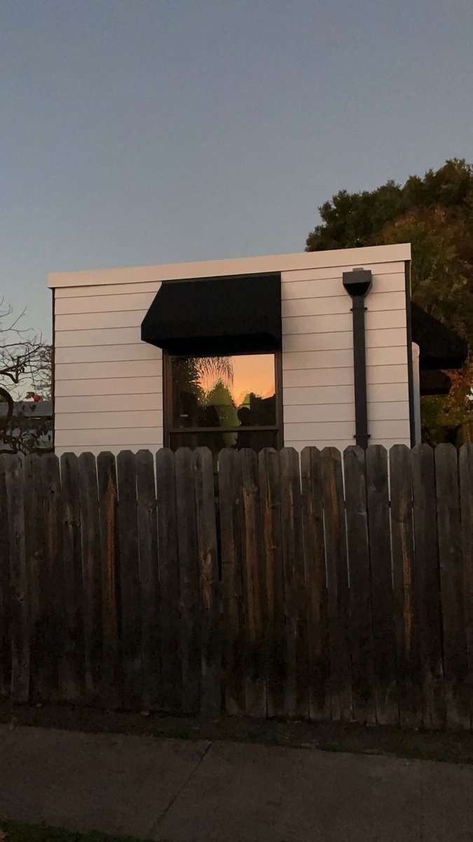 Awesome seeing it in a backyard!