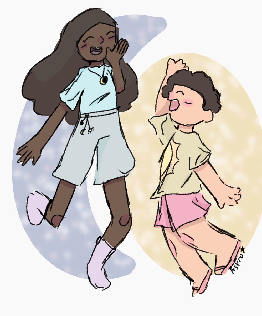 astrohasmoved's tweet photo. Sun and Moon
#stevenuniverse #stevenuniversefanart #conniverse https://t.co/TaF6lInmSH