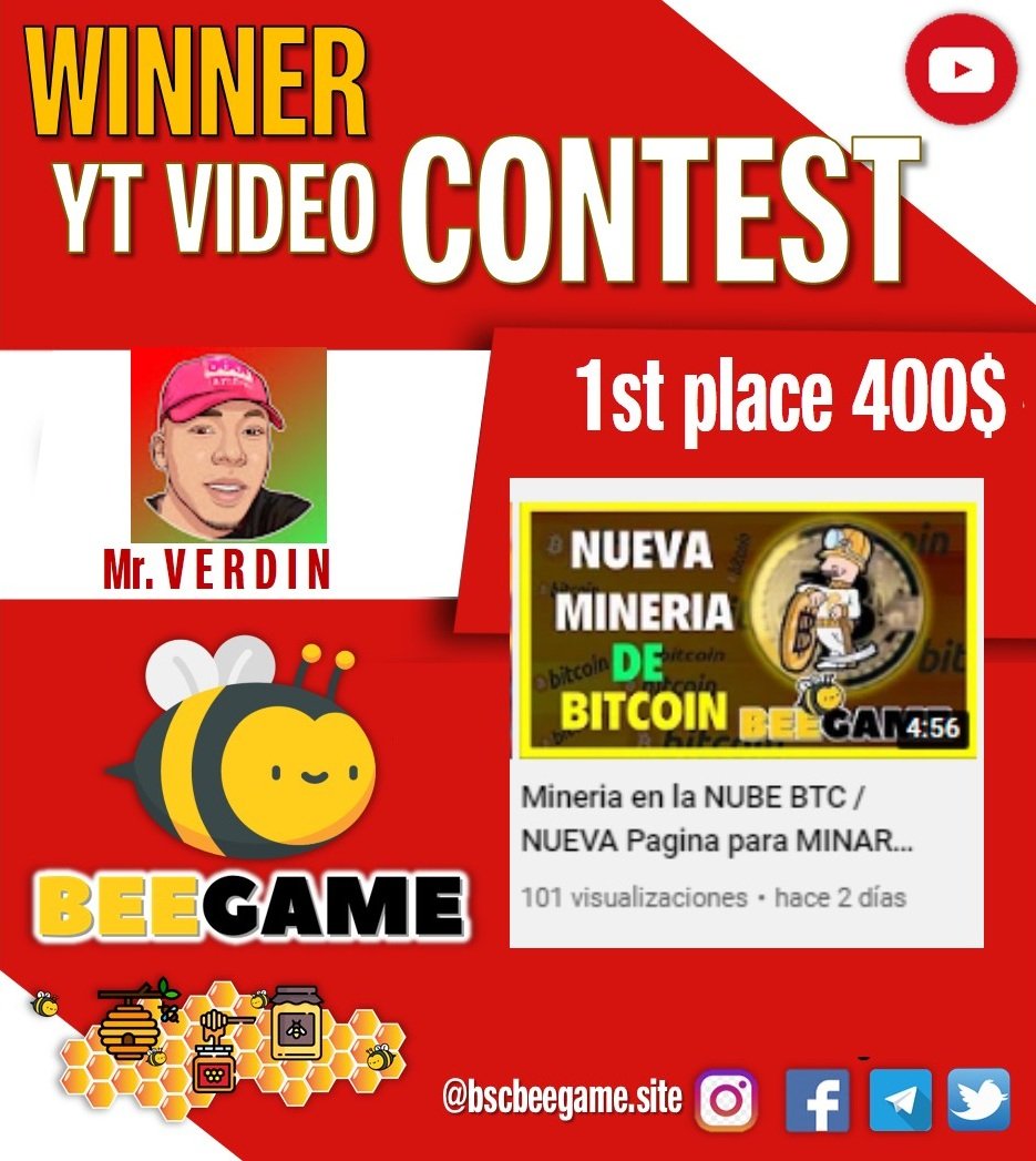 BossCreador12's tweet photo. @BscBeeGame_Site
#BNB #BUSD #Cake #Doge #USDT #Tether
PREMIO GANADO GRACIAS A #BEEGAME
LA MEJORΒ‘ https://t.co/pUS5xgfLJs