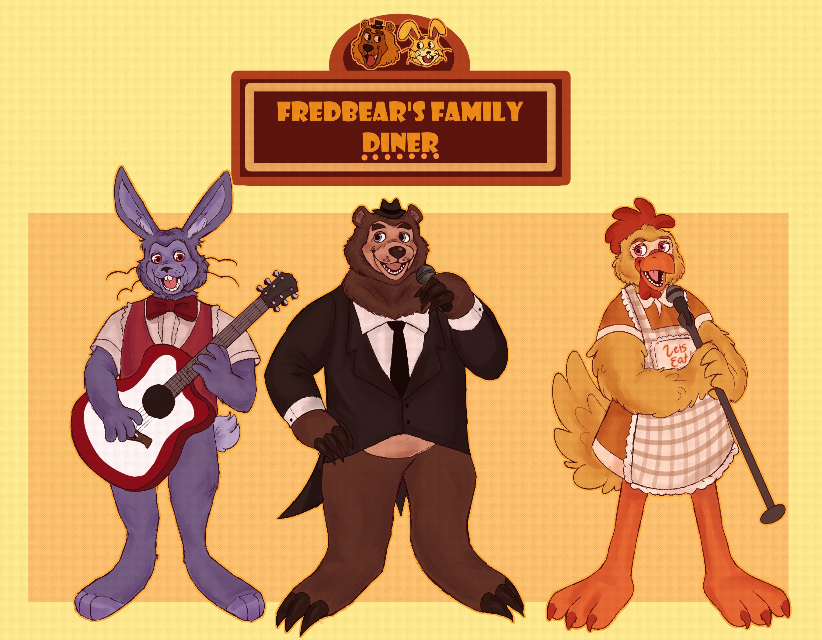 Fredbear's Family Diner (Vintage) | Sticker