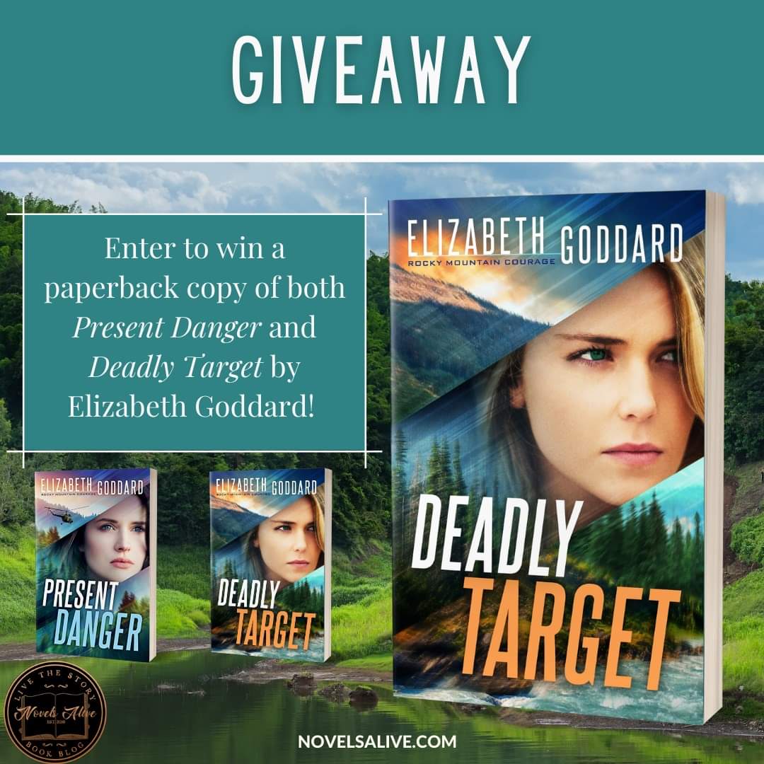 CreaJeanne's tweet photo. Win a copy of both Present Danger and #DeadlyTarget! @bethgoddard https://t.co/fafaP4Q3wA https://t.co/AmxpgqSXKD