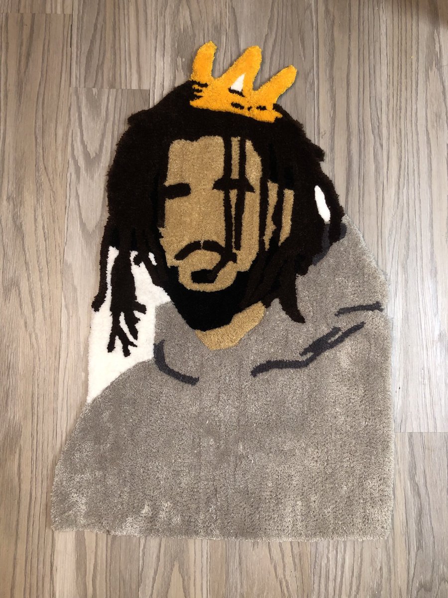 _chazwilliams_'s tweet photo. taylor gang, MJ portrait , j cole &amp; a thermal body rug https://t.co/Jqtbb5SJ5N
