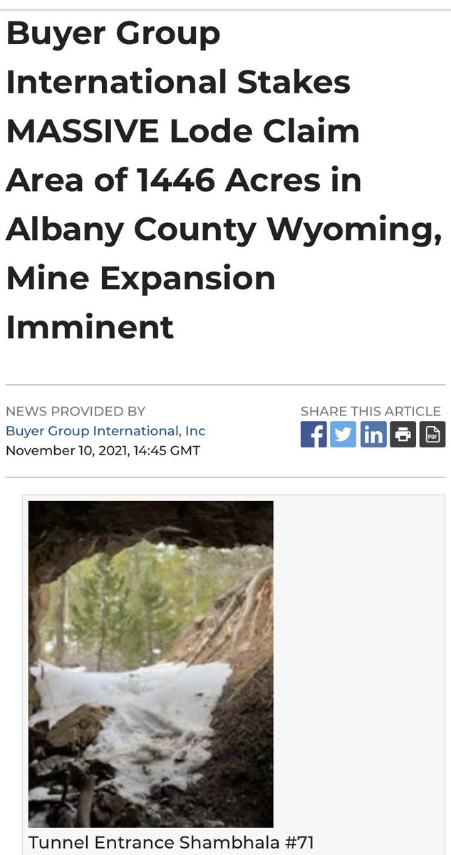 Stonemonsta2's tweet photo. $BYRG found an old tunnel just North of New Rambler! It’s 100 ft long, in great shape, steps from the road AND has a #Planium vein in it showing clear as day! MUST READ 👀 $PGII coming in hot! 🔥 https://t.co/bdPfMqJds2 https://t.co/8HaEbShorz