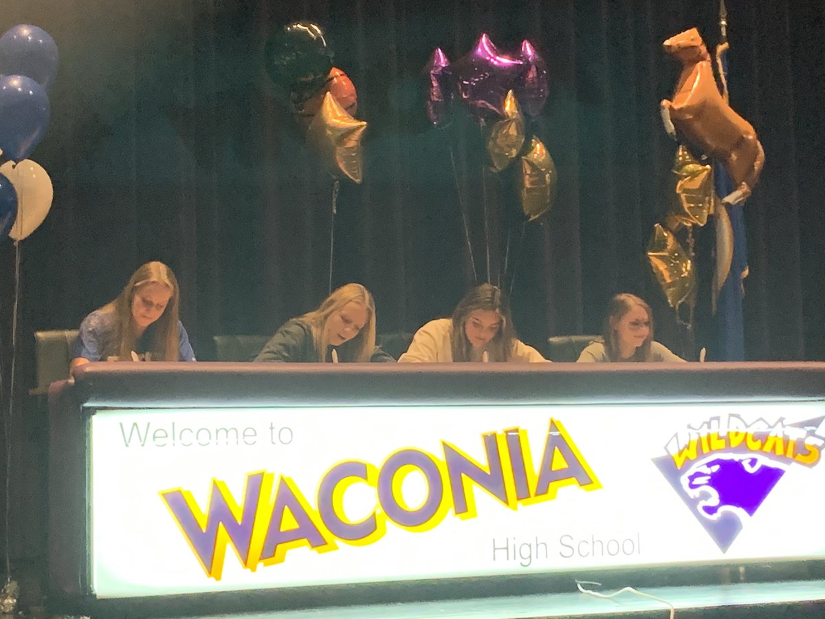 Congrats to two of our seniors, Audrey Swanson and Ava Stier, who both signed national letters of intent to play college basketball today. We’re so incredibly proud of both of you! 💜