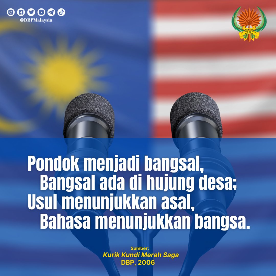 Dewan Bahasa dan Pustaka tweet media
