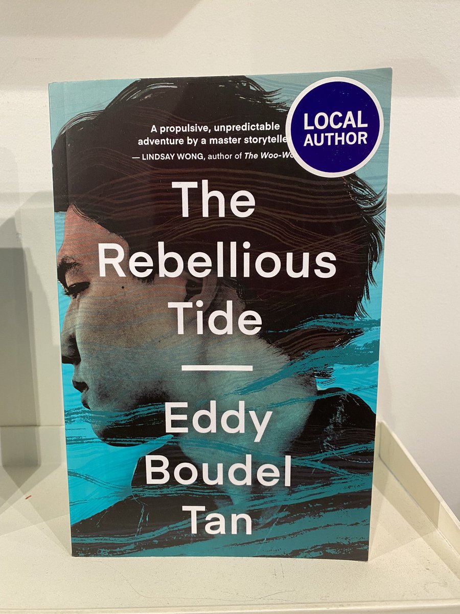 Spotted this book in #Vancouver.  I know the author and he is fascinating. I’m sure his book is even more so. Can’t wait to read it! <a href="/eddyautomatic/">Eddy Boudel Tan</a> #yvr #localauthor #TheRebelliousTide #indigo <a href="/chaptersindigo/">Indigo</a>