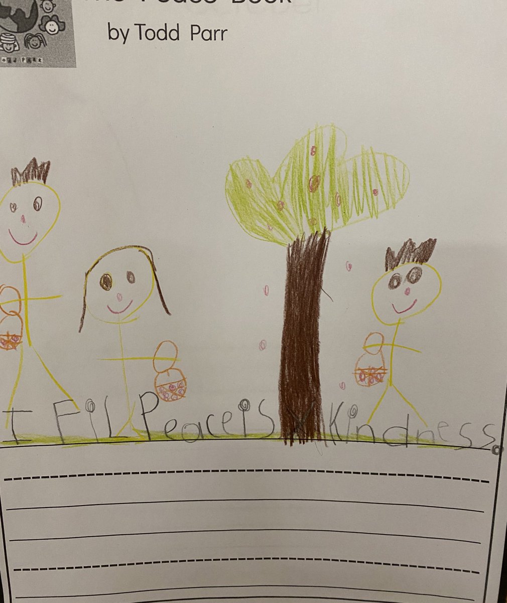 heatherimrie's tweet photo. Peace is…. 

Today we read The Peace Book by Todd Parr and brainstormed some ideas of what peace means to us. https://t.co/PpmXVVJiaP