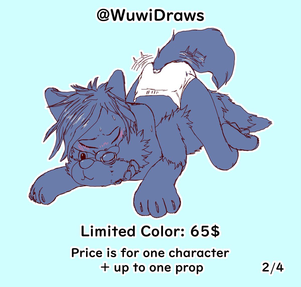 WuwiDraws's tweet photo. Commissions open! SFW and NSFW both okay! Not first come first serve, DM me if you're interested or have questions about pricing! https://t.co/RjufGMGgKR