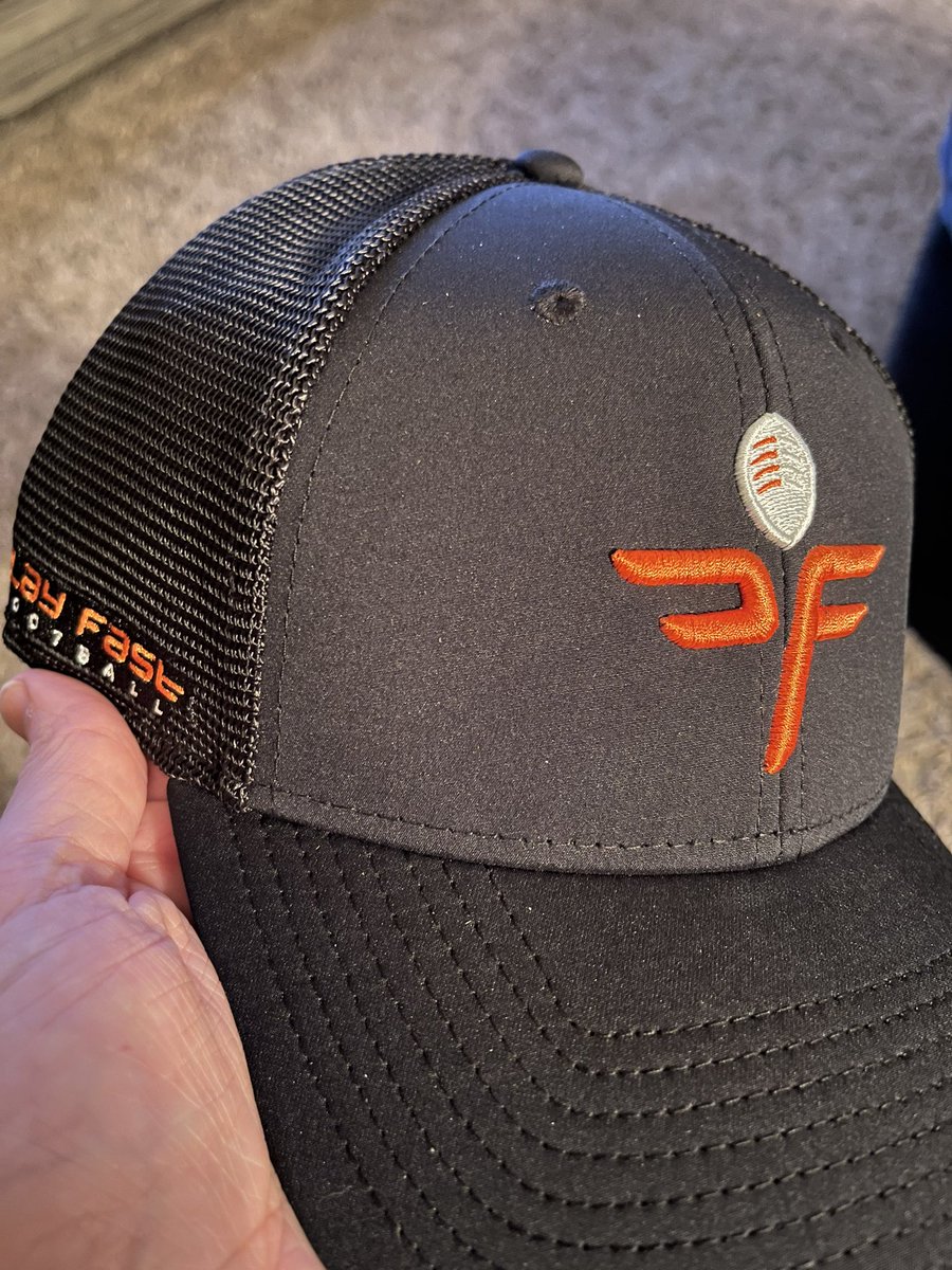 Coach_Steve72's tweet photo. Thank you @CoachMac8740 and @domehats ! Awesome hat! #playfastfootball https://t.co/2x3xpjelO6