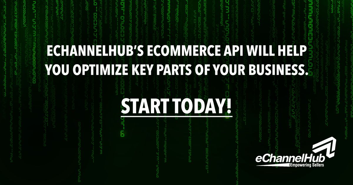 eChannelHub's tweet photo. eChannelHub’s ecommerce API will help you optimize key parts of your business. Start today! https://t.co/hx0SYgkMGW #multichannel #business #ecommerce #Amazon #Walmart #ebay #Sales #EmpoweringSellers #echannelhub #OnlineSelling https://t.co/VhWhanI2oc