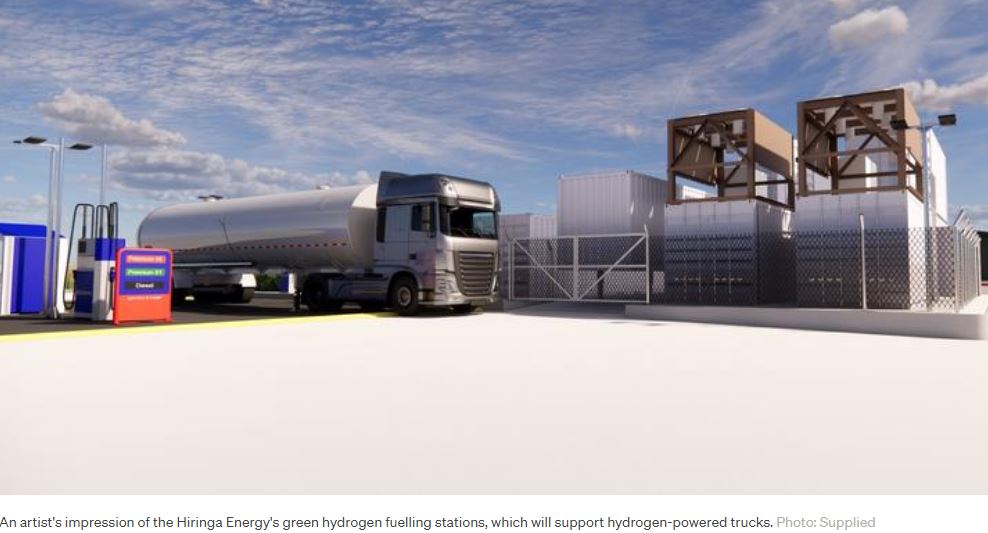 Hiringa Energy Ltd is investing $50 million to build four hydrogen fuel stations along key transport routes in the North Island of New Zealand to support the roll out of 20 hydrogen powered trucks.

Read more here: ow.ly/qt9G50GHWBI

#hazergroupltd #hiringaenergy #h2fuel