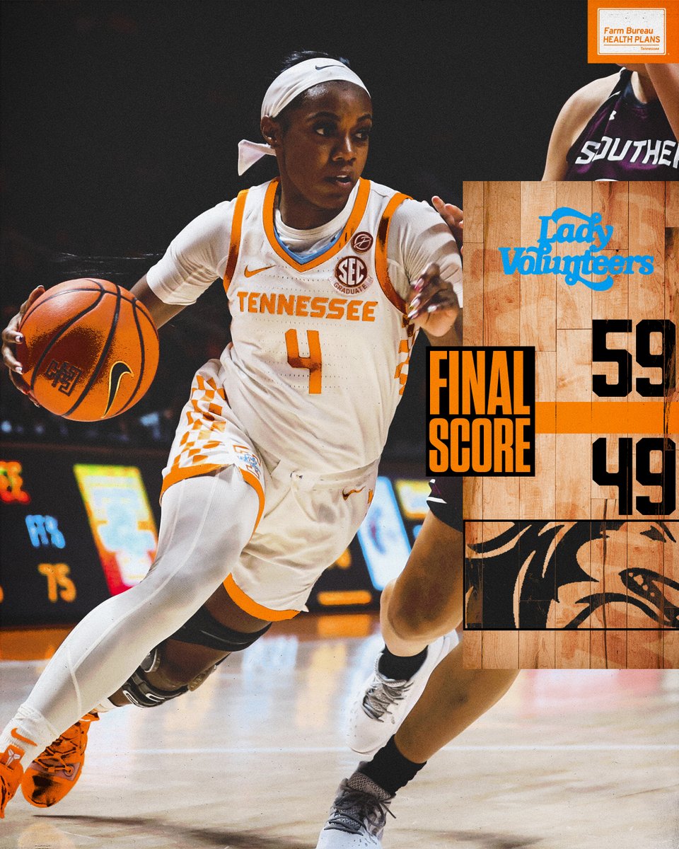 #LadyVolsWin‼️

Battled back for the opening-night victory.

#GoLadyVols
