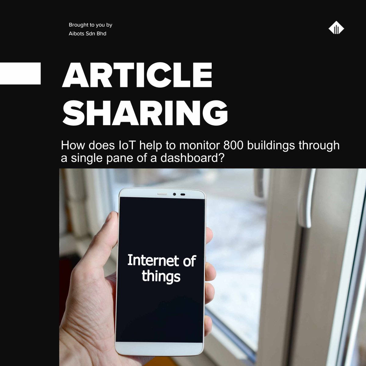 How does IoT help to monitor 800 buildings through a single pane of a dashboard?

Click The Article To Know More:

aibots.my/officialBlog/b…

#aibotsmy #beyondfuture #python #javascript #artificialintelligence #ai #linux #html #iot #programmerhumor 
#machinelearning #programmingmem