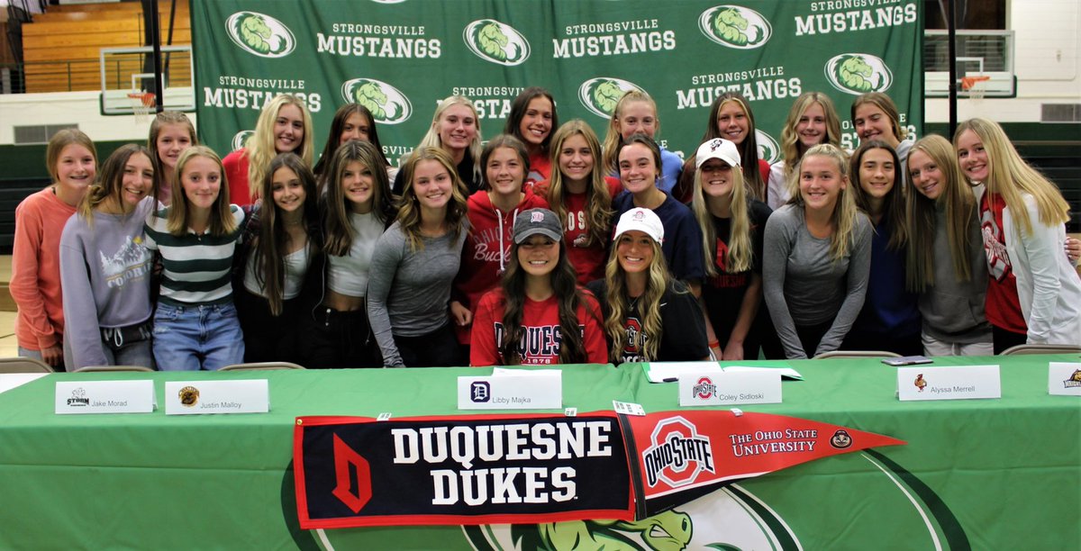 libmajka's tweet photo. Officially signed to be a Duke and couldn’t be any more excited! @DuqWSoccer #NationalSigningDay ❤️💙 https://t.co/7s418Pw4I4