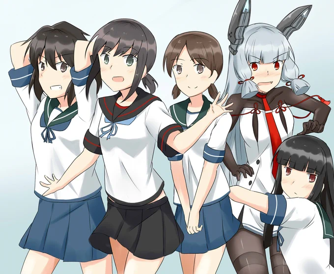 第11駆逐隊 
#いい第11駆逐隊の日 #艦これ 