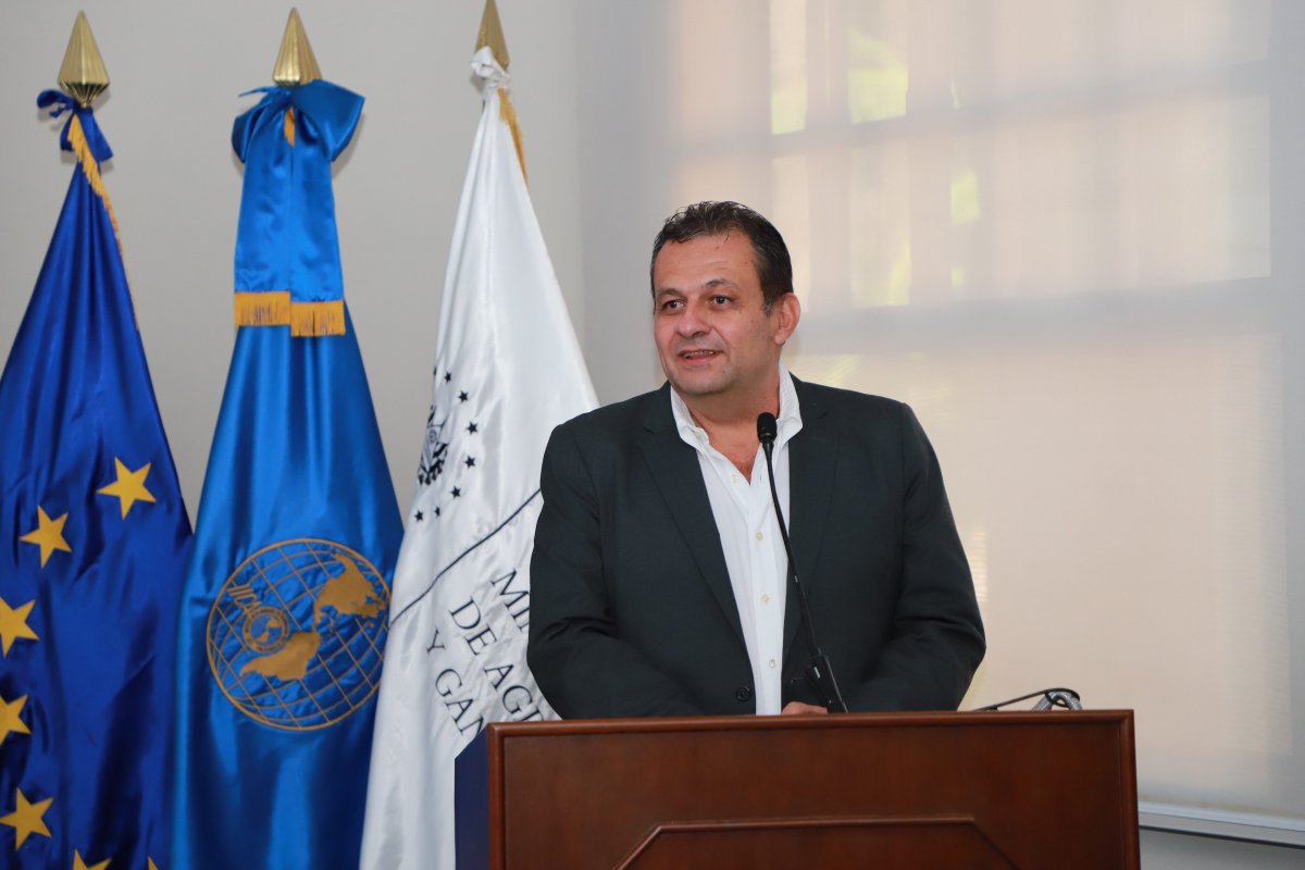 AgriculturaSV's tweet photo. Hoy clausuramos el proyecto PROCAGICA, un trabajo en conjunto con @iica_sv y @UEenElSalvador; cuyo objetivo fue ayudar a los caficultores a combatir la roya. A través de la tecnificación y la transferencia tecnológica más de 1,000 beneficiados lograron una mayor producción. https://t.co/Pbg1OQ87Er