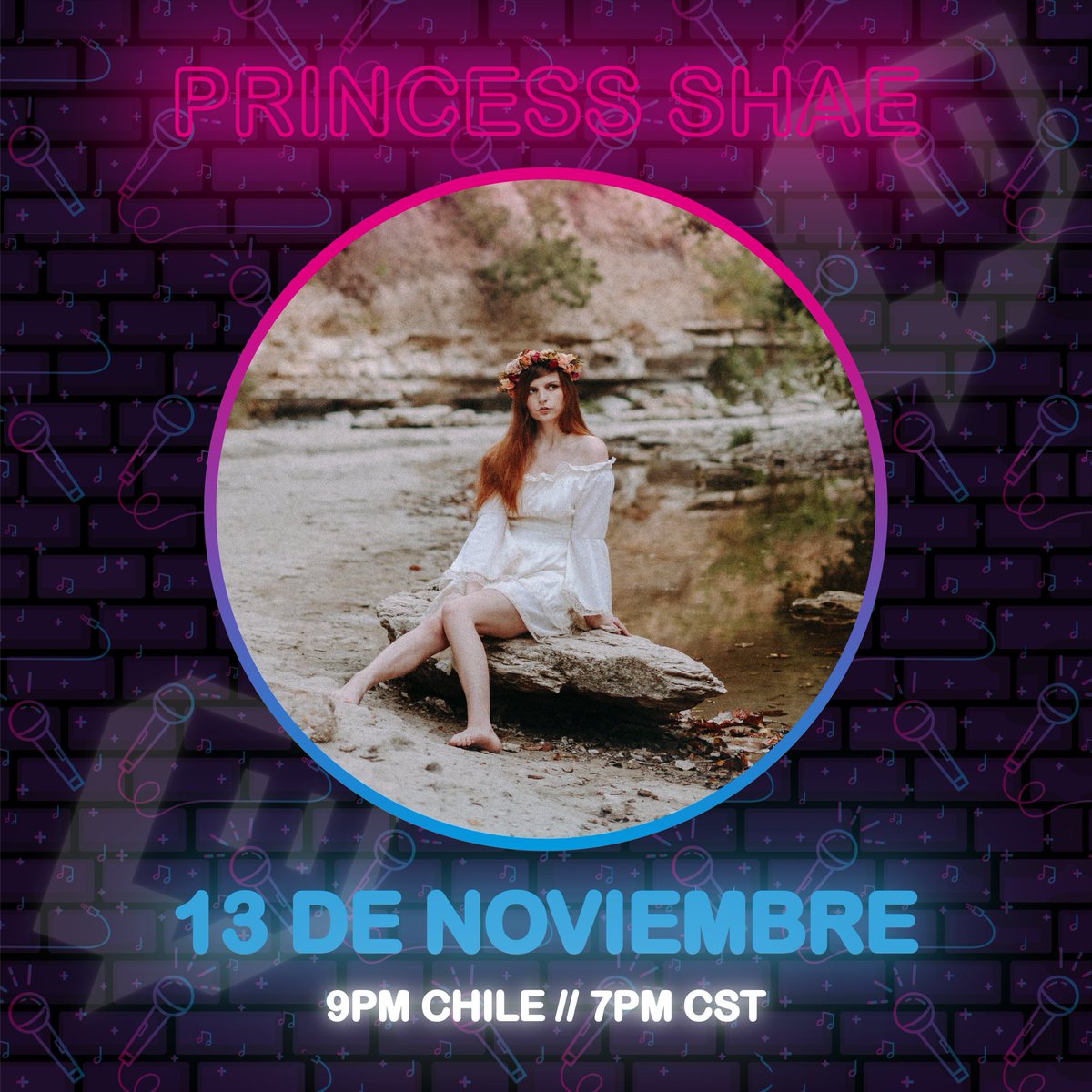 at_fest's tweet photo. Hey, ¡estamos de vuelta anunciando nuestra serie de conciertos virtuales!

Es el turno de la bella princesa Princess Shae quien nos traerá un show variado de canciones ❤️

No te pierdas su concierto este 13 de noviembre a las 9pm (hora de Chile) https://t.co/IYqDtfG4UU