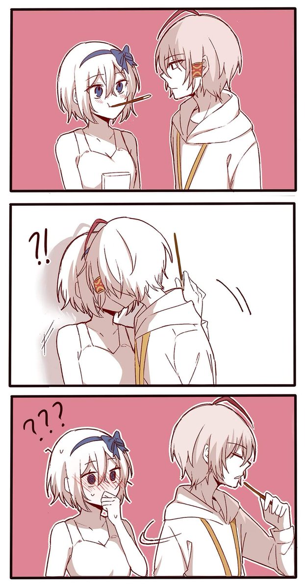 reupload since today is pocky day😉 (wilclaire) 
