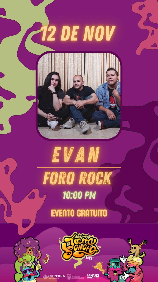 Nos vemos este viernes en el Tierra Sonora 🔥✌🏼