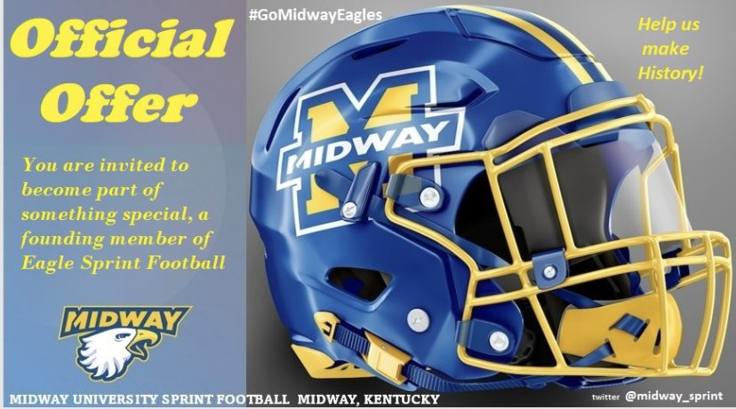 bralynrobinson6's tweet photo. Blessed to receive an offer from Midway University!!! @midway_sprint @c_asmith5242 https://t.co/MR29UFpYN5