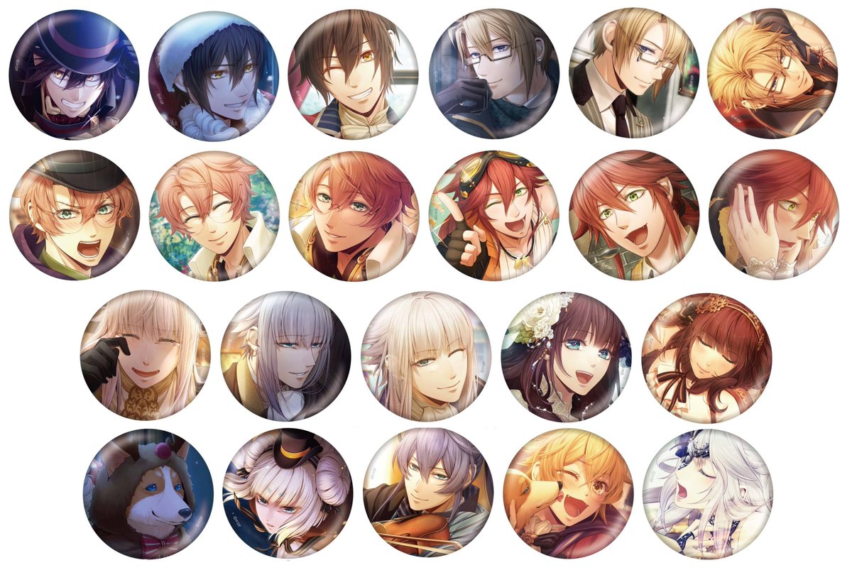 Code:Realize コドリア サン 缶バッジ オトメイト 10周年 Code