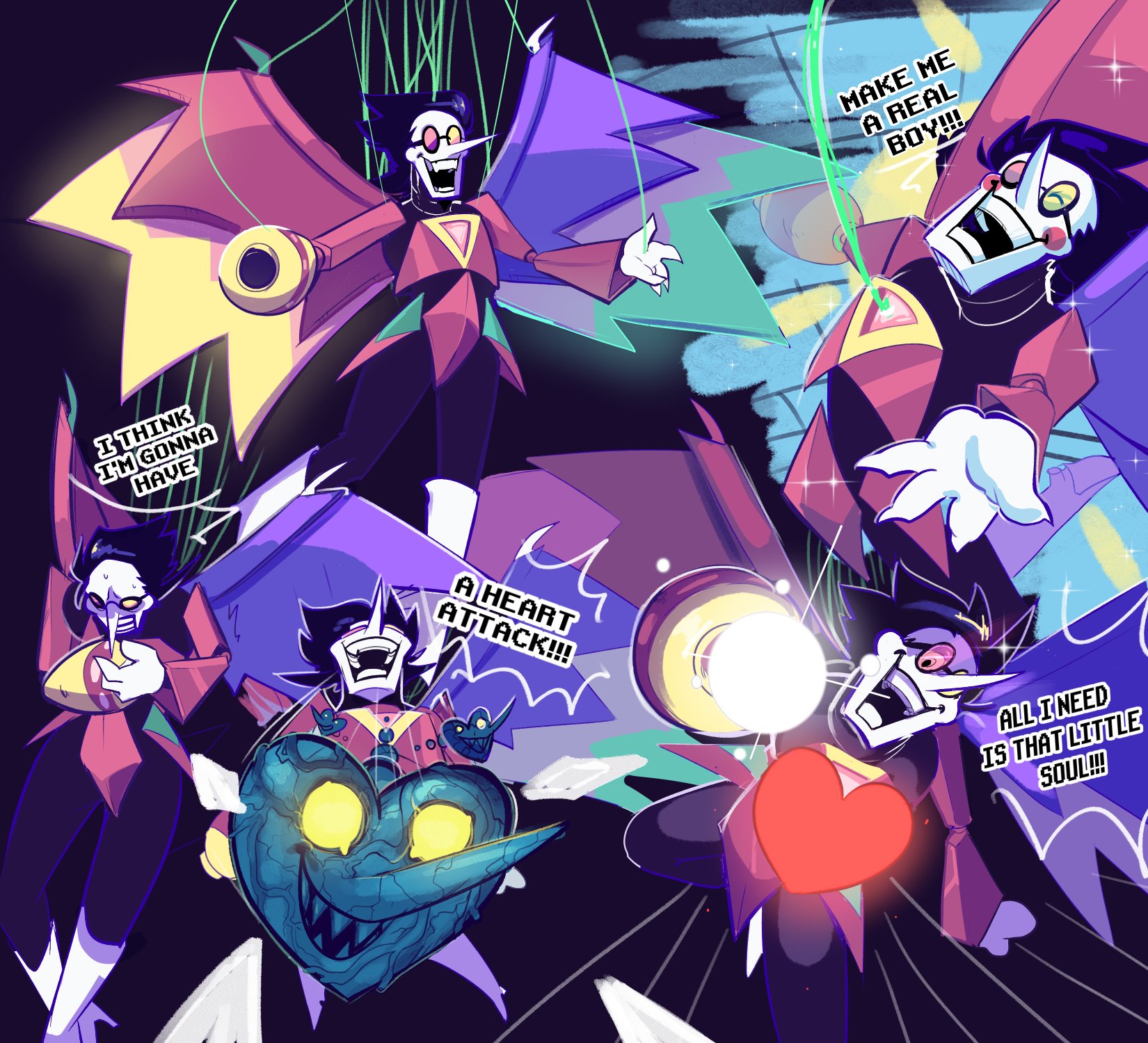 Vinny🌙 💙 on X: here's a dr.livesey spamton design / X