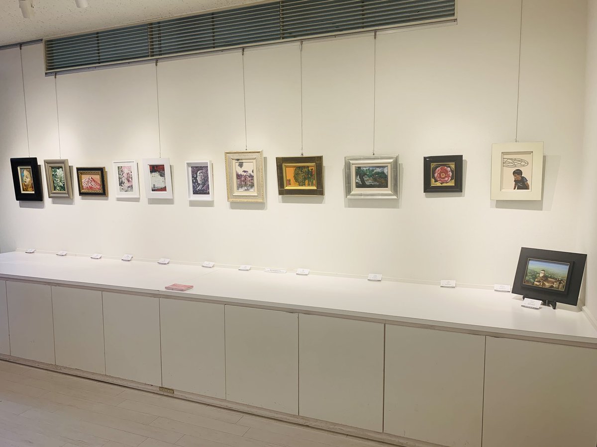artsalontamapla's tweet photo. 【女流画家協会小品展】本日より始まりました！
〈会期〉2021.11.11(木)〜11.17(水)10時〜18時半(最終日17時閉場)

芸術を志す女流画家の地位向上と、新しい才能の発掘と育成を目的に掲げる協会より、女性画家41名による絵画小品展を展示販売しております✨
#女流画家協会小品展 #絵画 #東急たまプラ https://t.co/vFeCNlgQxk