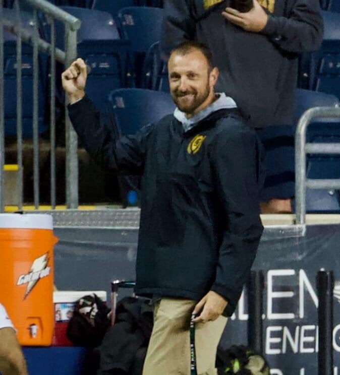 SaintMarksHS's tweet photo. 🚨🏆Congratulations to Coach Dan Swasey on being crowned as the 2021 Delaware Boys Soccer Coach of the Year! Well deserved, Coach!

Thank you for your exemplary leadership and commitment to our youth — leading them on and off of the playing field!🏆⚽️☝️👏#SpartanStrong https://t.co/Ba0SYR1qQa