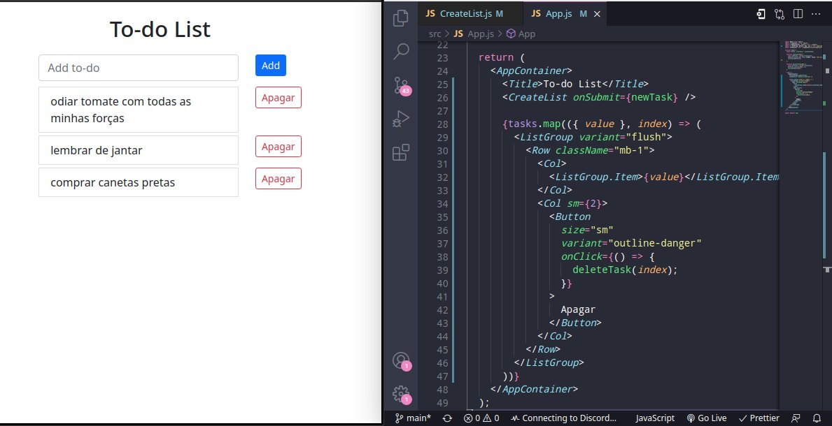 CascavelDoMA's tweet photo. Day 21: today I finished my To-do List project.
#100DaysOfCode #100DiasDeCodigo #100daysofcodechallenge #DEVCommunity #React #girldeveloper https://t.co/rZMAzMcjJW