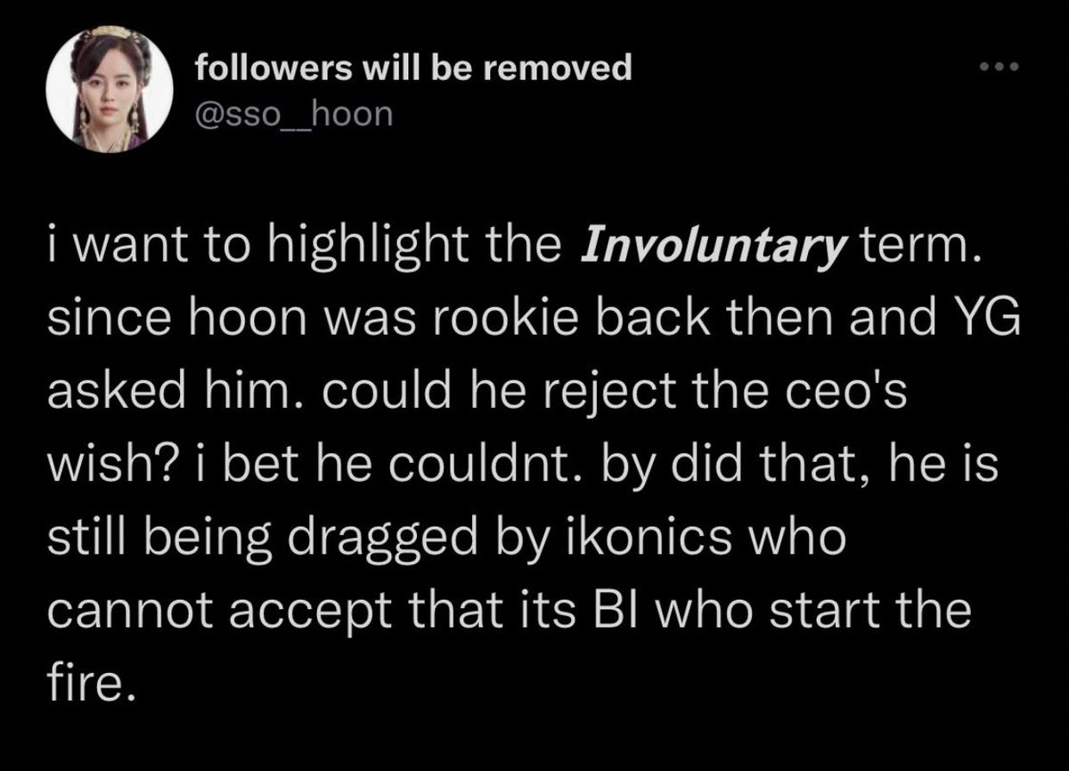 rugayainseo_twt's tweet photo. let me fix it for you: it's very complicated but in short your fave is the reason your fave's career went down for his own mistake https://t.co/0saIoHkLTM