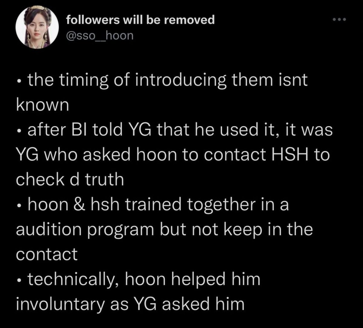 rugayainseo_twt's tweet photo. let me fix it for you: it's very complicated but in short your fave is the reason your fave's career went down for his own mistake https://t.co/0saIoHkLTM