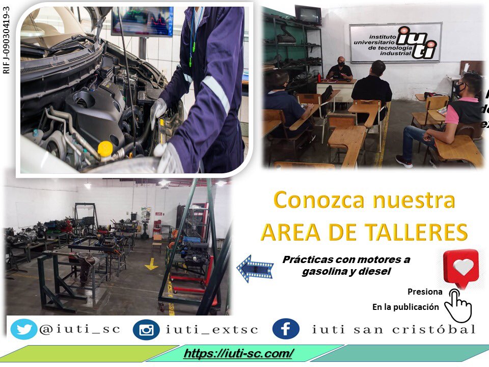 iuti_sc's tweet photo. ¿Estás pensando cómo triunfar? 🏆🥇🎓
El Iuti San Cristóbal te proporciona las herramientas para que logres tus metas.
Inscripciones abiertas a nuevos aspirantes, ven y se parte de nuestra familia IUTI
escriban al correo iuti03@gmail.com
Formando triunfadores en 🇻🇪
#iuti https://t.co/x6WQGvPazW