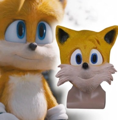 Wow I cannot believe that making Sonic the Hedgehog movie 2 Tails mask #SonicMovie2 https://t.co/hxDIpMbcUq