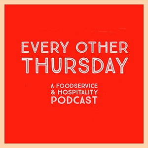 Every Other Thursday is a #foodservice and #hospitality🎤 #podcast with lively topic-focused discussions for our industry and beyond.
Join us here 💻 everyotherthursdaypodcast.com

#smallbusiness  #entrepreneurs #marketing #branding #lifestyle