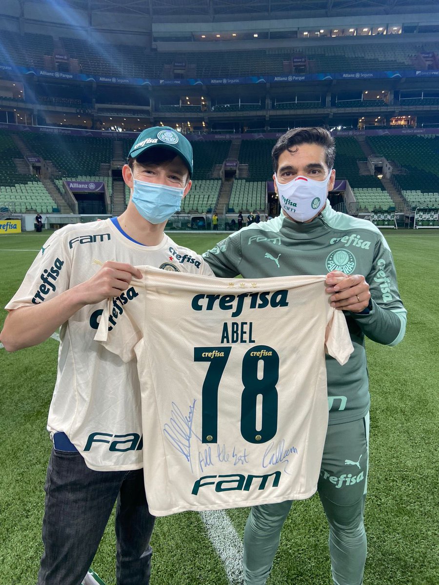 Palmeiras's tweet photo. Mais algumas imagens da visita de @LandoNorris e Callum Ilott ao Allianz Parque! 

Spoiler: depois tem vídeo na TV Palmeiras/FAM com tudo que rolou com os pilotos por aqui! 🎥🏎

#REPETECO #PALxACG
#JuntosNoBrasileirão #AvantiPalestra https://t.co/jo2KGVOdT4